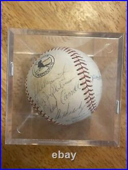 1977 Team Autographed St. Louis Cardinals Baseball