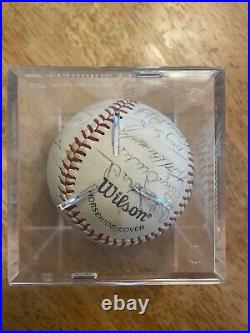 1977 Team Autographed St. Louis Cardinals Baseball