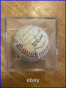 1977 Team Autographed St. Louis Cardinals Baseball