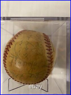 1979 Baltimore And Detroit Autographed Ball