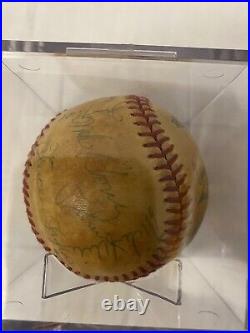 1979 Baltimore And Detroit Autographed Ball