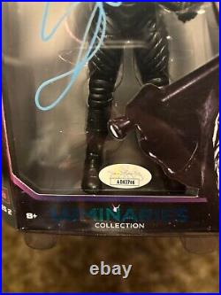 Aew sting autograph figure JSA signed luminaries