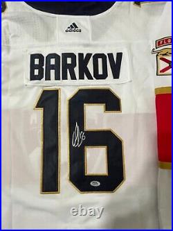 Aleksander Barkov Signed/Autographed Florida Panthers Jersey PSA