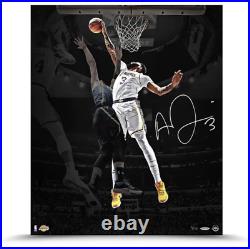 Anthony Davis Autographed Lakers Rejection 20 x 24 Photograph UDA LE 100