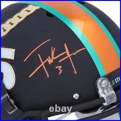 Autographed Frank Gore Miami Helmet