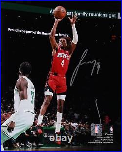 Autographed Jalen Green Rockets 8x10 Photo