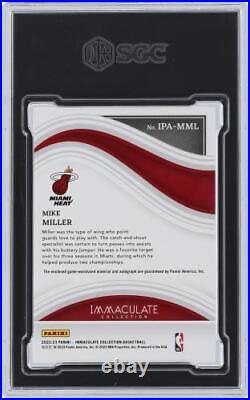 Autographed Mike Miller Heat Basketball Card Fanatics Authentic COA