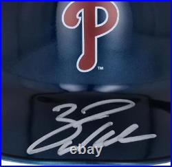 Autographed Phillies Helmet