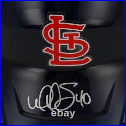 Autographed Willson Contreras Cardinals Helmet