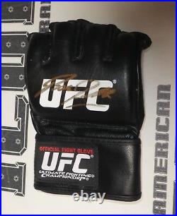 Bas Rutten Signed Official UFC Fight Glove BAS Beckett COA 18 20 HOF Autograph