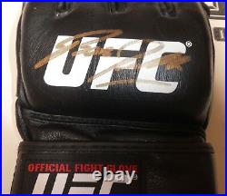 Bas Rutten Signed Official UFC Fight Glove BAS Beckett COA 18 20 HOF Autograph