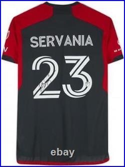 Brandon Servania Toronto FC Signed Match-Used #23 Jersey 2023 MLS Season-Size M