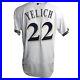 CHRISTIAN YELICH Autographed Milwaukee Brewers Authentic White Jersey STEINER