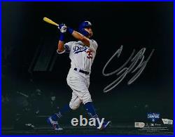 CODY BELLINGER Autographed World Series Champ Spotlight 11 x 14 Photo FANATICS