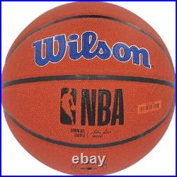 Cade Cunningham Pistons Signed Wilson Team Logo Basketball with2021 #1 Pick Insc