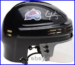 Cale Makar Colorado Avalanche Autographed Black Mini Helmet