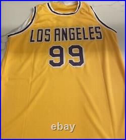 Chevy Chase Signed Autographed Fletch Los Angeles Yellow Jersey Beckett BAS COA