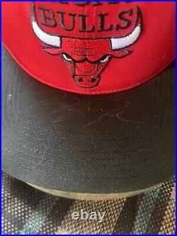 Chicago Bulls Hat Autographed By Michael Jordan Certified