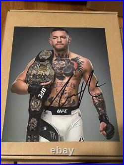Conor Mcgregor UFC Autographed 8x10 Photo With COA
