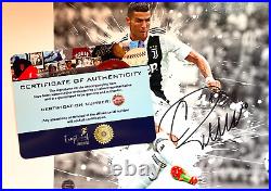 Cristiano Ronaldo (Portugal Soccer) Signed 8x10 Photo Original Autograph withCOA