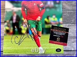 Cristiano Ronaldo Signed 8x10 (Portugal Soccer) Original Autograph withCOA