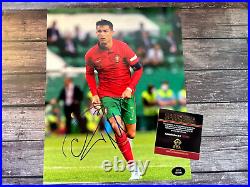 Cristiano Ronaldo Signed 8x10 (Portugal Soccer) Original Autograph withCOA