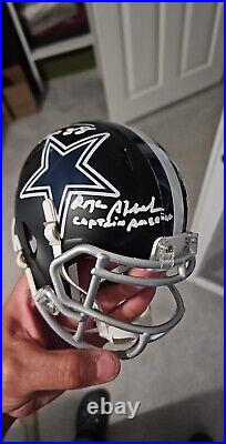 Dallas Cowboys Autographed Mini Helmet