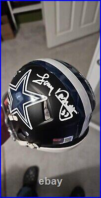 Dallas Cowboys Autographed Mini Helmet