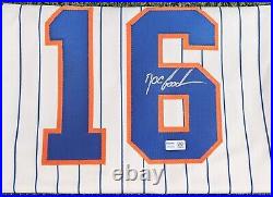 Doc Gooden Autographed Authentic Pin Striped Jersey