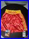 Dolph Lundgren Autographed/Inscribed Boxing Trunks Drago JSA