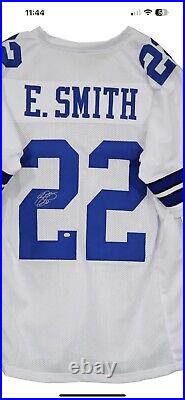 EMMITT SMITH signed Jersey, autograph JSA CERTIFIED And Signed Football