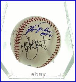 FERGIE JENKINS/BOB FELLER/ROBIN YOUNT/BROOKS ROBINSON Autographed Baseball NoCOA