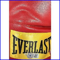 Fernando Vargas Jr Signed Everlast Red Boxing Glove Beckett Boxer Authentic Auto