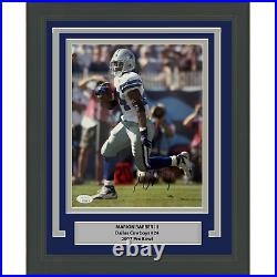 Framed Autographed/Signed Marion Barber Dallas Cowboys 8x10 Photo JSA COA