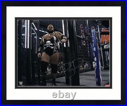 Framed Bronson Reed WWE Autographed 16 x 20 Elimination Chamber Photograph