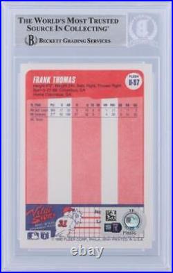 Frank Thomas White Sox Sports Memorabilia Fanatics Authentic COA