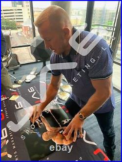 Georges St-Pierre autographed signed inscribed 16x20 photo UFC JSA Witness