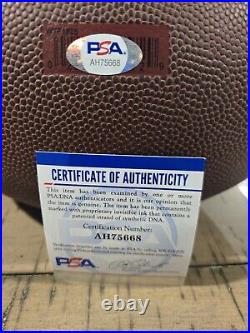 Greg Olsen Autographed Authentic Duke Football- PSA COA-AH75668