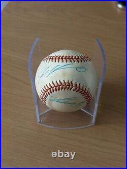 Ivan Rodriguez Signed AL Baseball WithJSA Texas Rangers Autographed