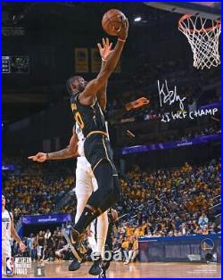 JONATHAN KUMINGA Autographed 22 WCF Champ 16 x 20 Photograph FANATICS