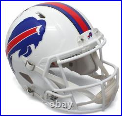 JOSH ALLEN Autographed (Black Ink) Buffalo Bills Authentic Speed Helmet BECKETT