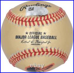 Jackson Holliday Baltimore Orioles Autographed Gold Baseball