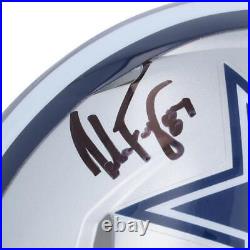 Jake Ferguson Dallas Cowboys Autographed Speed Mini Helmet