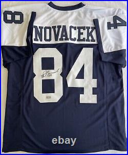 Jay Novacek Dallas Cowboys Authentic Signed Autographed Jersey TRISTAR COA