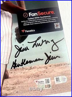 Jim Lonburg Gentleman Jim Phillies Signed Autographed 10x8 Fanatics & MLB COA