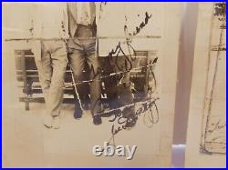 Joe DiMaggio AND Phil Rizzuto Autographed ORIGINAL Photographs