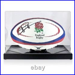 Jonny Wilkinson Signed England Rugby Ball. Display Case