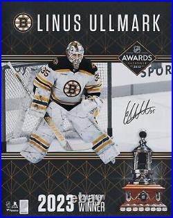 Linus Ullmark Bruins 16x20 Sports Memorabilia