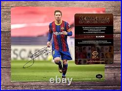 Lionel Messi Signed (Soccer Barcelona) 8x10 Photo Original Autograph withCOA