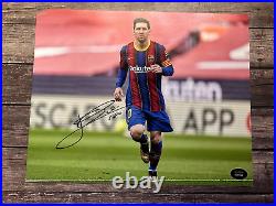 Lionel Messi Signed (Soccer Barcelona) 8x10 Photo Original Autograph withCOA